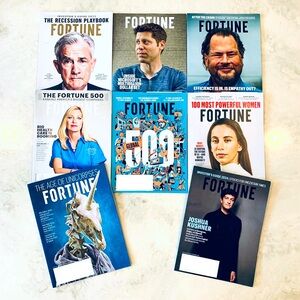 Fortune Magazine (8 issues; Dec. 2022 to Jan. 2024)